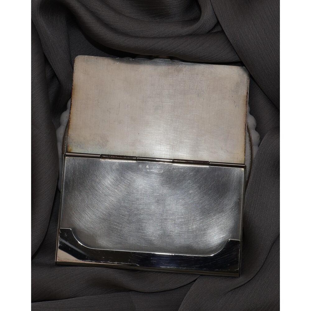 Vintage Tiffany & Co Silverplate Business Card Case 51.5G - Picture 4 of 4